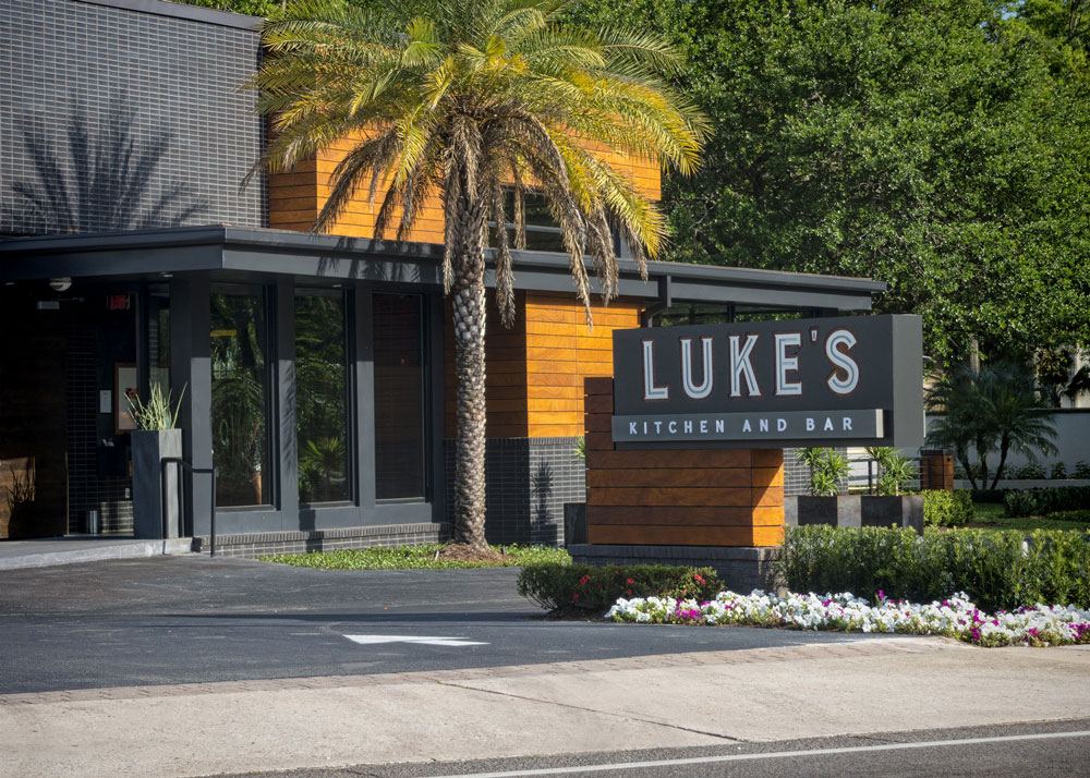 Luke's signage, Winter Park, FL